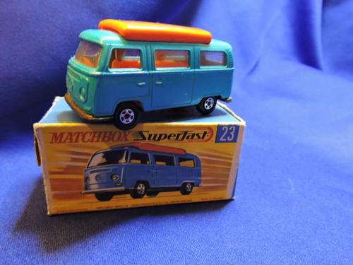 Matchbox 23 VW Camper with box
